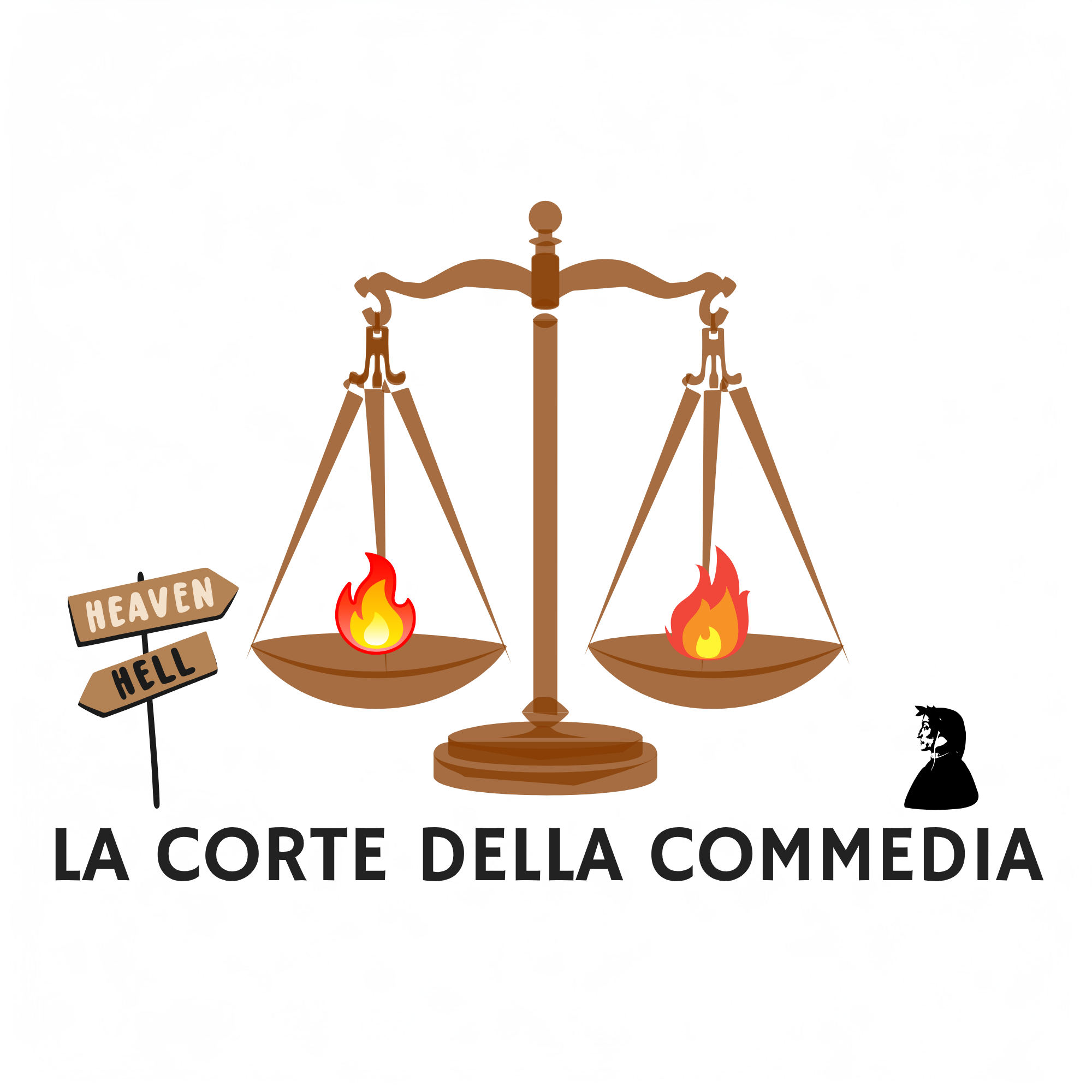 La corte della commedia Logo